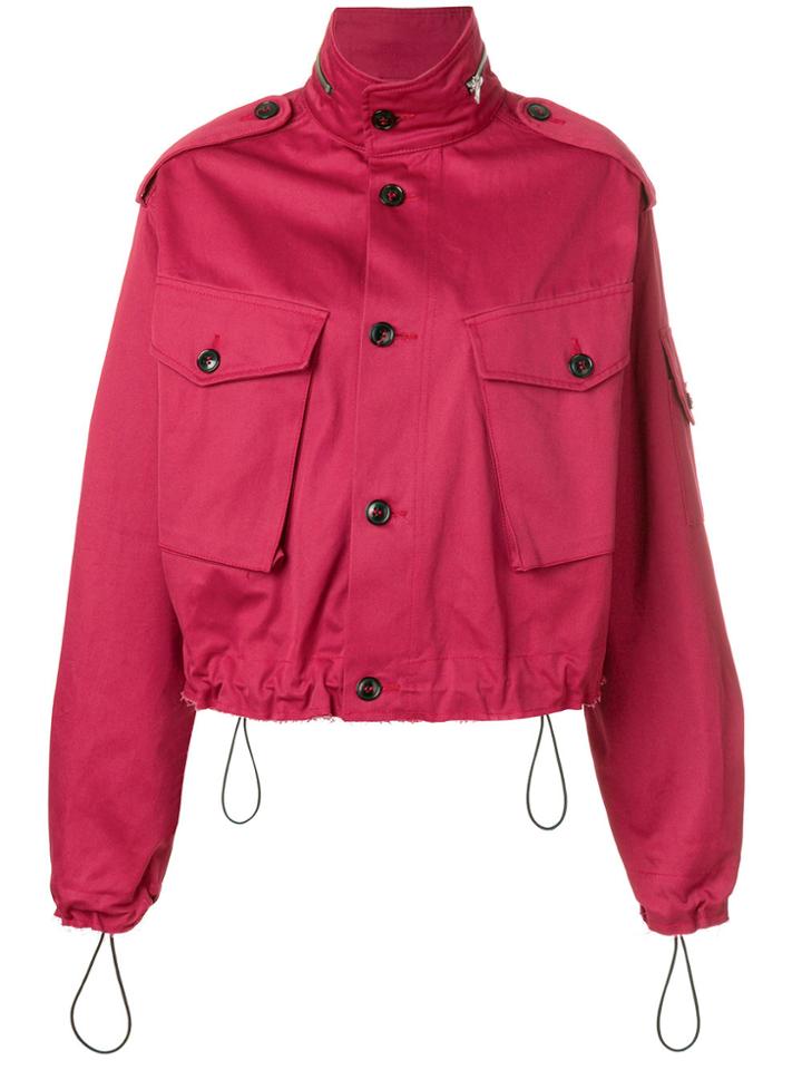 Department 5 Military Jacket - Red