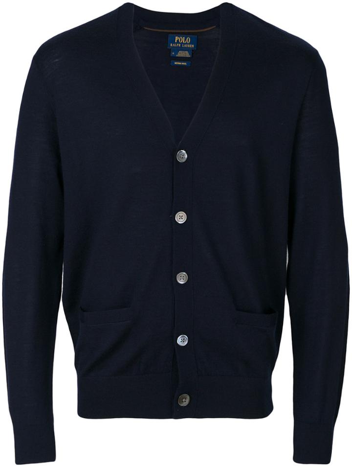 Polo Ralph Lauren Button Up Cardigan - Blue