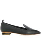 Nicholas Kirkwood Pointed Ballerina Shoes - Black