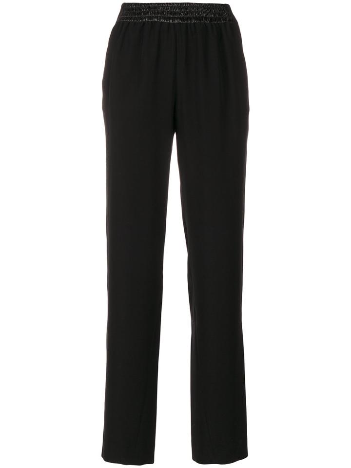 Paco Rabanne - Tapered Trousers - Women - Cotton/polyamide/spandex/elastane/viscose - 36, Black, Cotton/polyamide/spandex/elastane/viscose