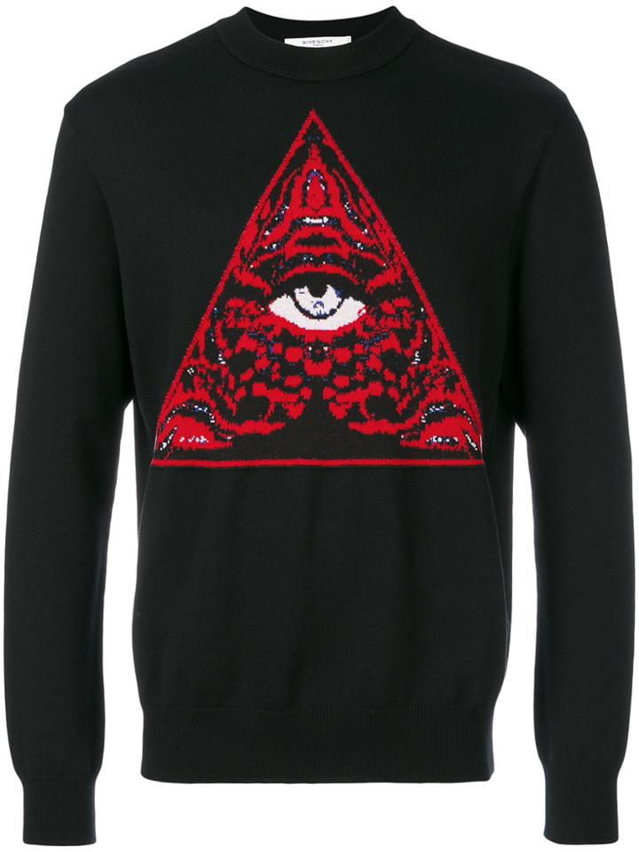 Givenchy Illuminati Knit Jumper - Black