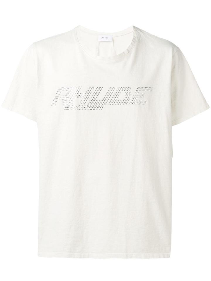 Rhude Logo T-shirt - Neutrals