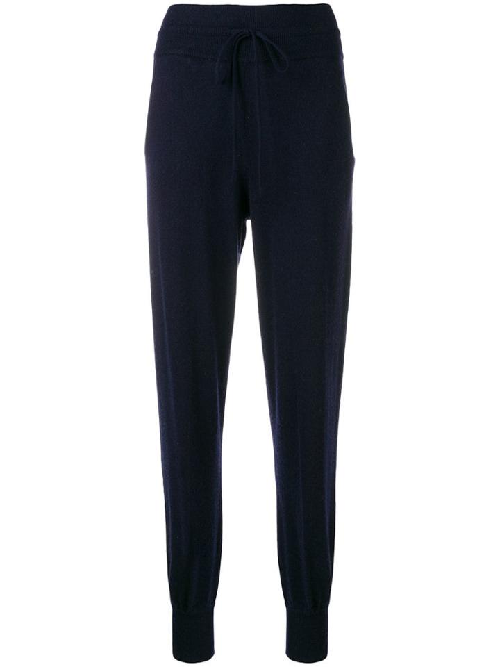 Twin-set Drawstring Waist Track Pants - Blue