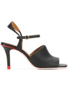 See By Chloé Contrast Heel Sandals - Black