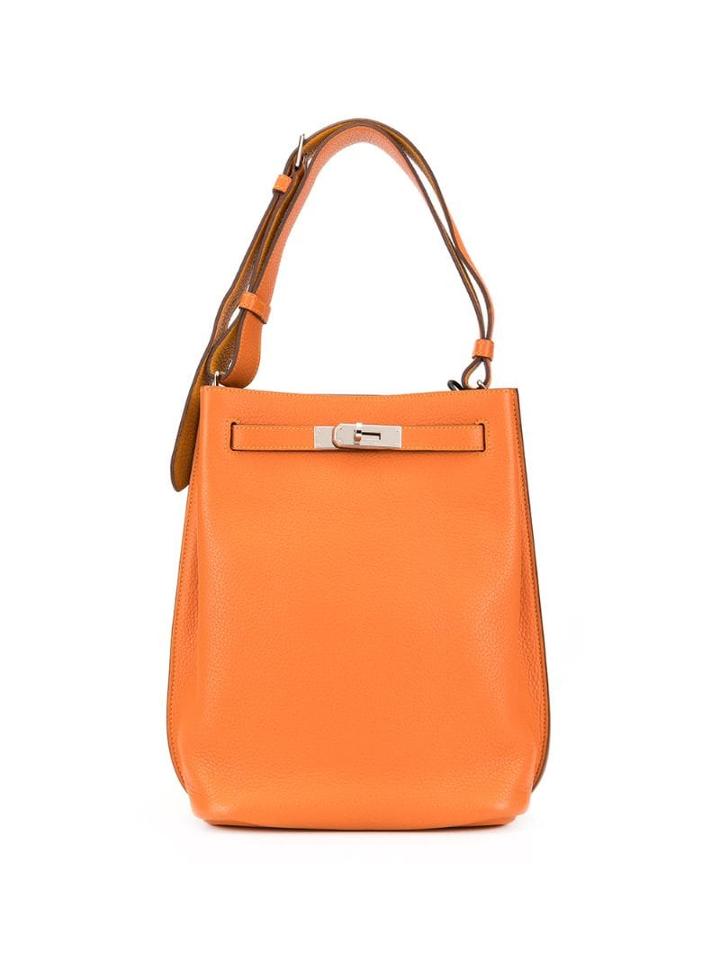 Hermès Pre-owned So Kelly 22 Shoulder Bag - Orange