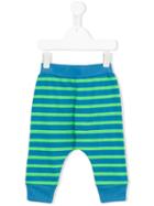 Stella Mccartney Kids - Striped Trousers - Kids - Cotton/polyester - 12 Mth, Blue