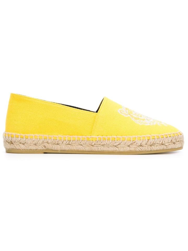 Kenzo 'tiger' Espadrilles - Yellow & Orange