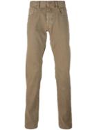 Incotex 'sky' Slim Fit Trousers, Men's, Size: 31, Nude/neutrals, Cotton/spandex/elastane