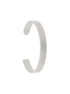 Jil Sander Antique-effect Bangle - Silver