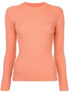 Des Prés Ribbed Knit Top - Pink