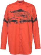 Neil Barrett Printed Style Shirt - Red