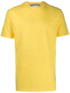 Geo Face Mask Print T-shirt - Yellow