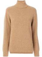 A.p.c. Roll Neck Jumper - Brown