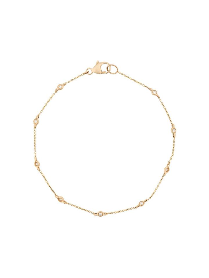 Dana Rebecca 14kt Yellow Gold Lulu Jack Single Bezel Set Diamond