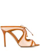 Malone Souliers Soraya Luwolt 100 Mules - Orange