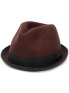 Dsquared2 Fedora Hat - Brown