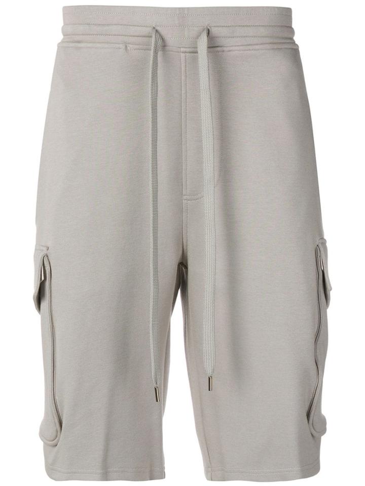 Neil Barrett Drawstring Cargo Shorts - Grey