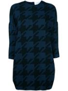 Gianluca Capannolo Houndstooth Shift Dress