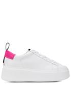 Ash Neon Heel Platform Sneakers - White