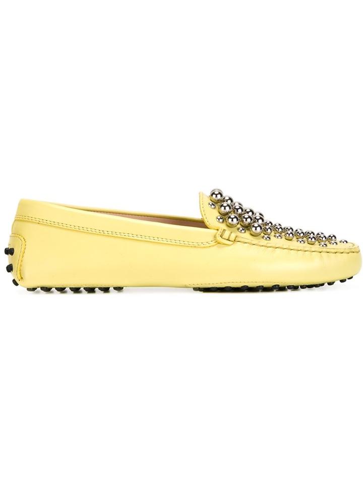 Tod's Sphere Stud Driving Shoes