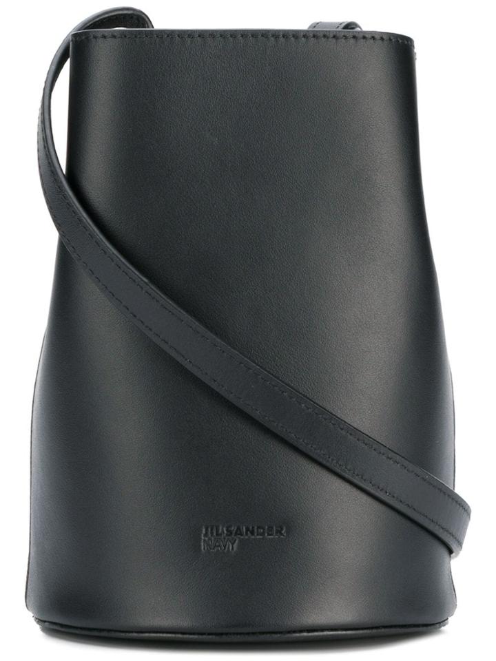 Jil Sander Navy Crossbody Bag - Black