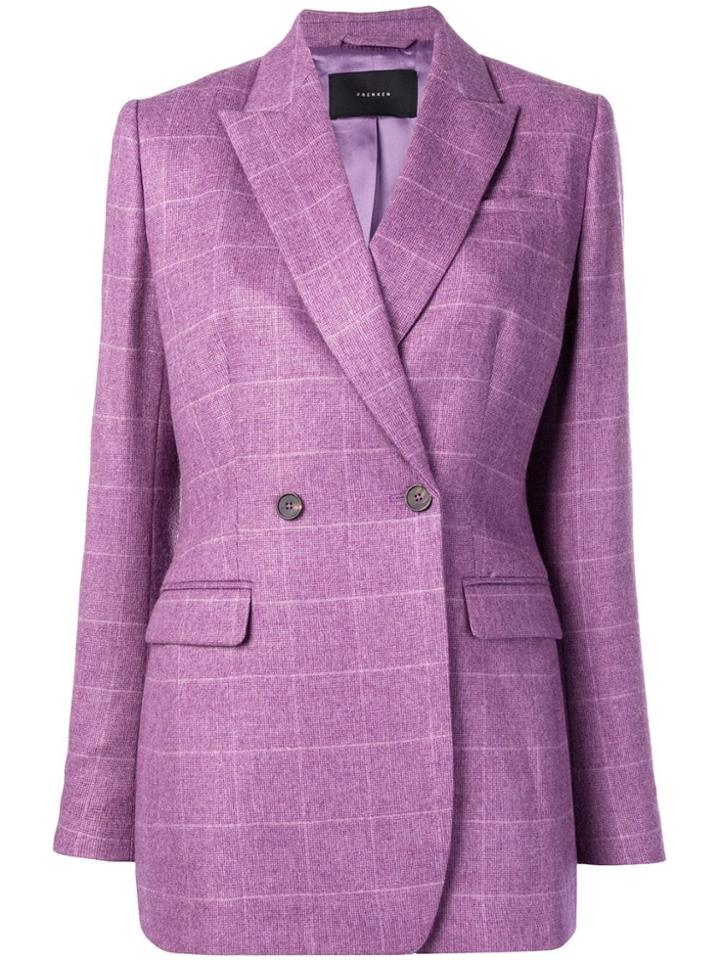 Frenken Classic Formal Blazer - Pink