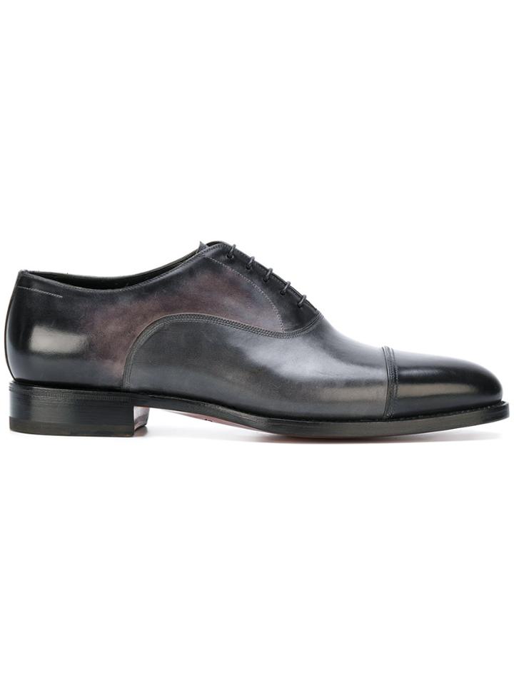Santoni Derby Shoes - Grey