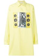 Jw Anderson Buttercup Gilbert & George Printed Tunic Shirt - Yellow