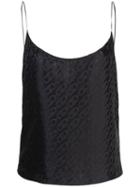 Kiki De Montparnasse Logomania Camisole - Black