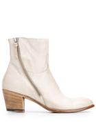 Silvano Sassetti Side-zipped Boots - Neutrals