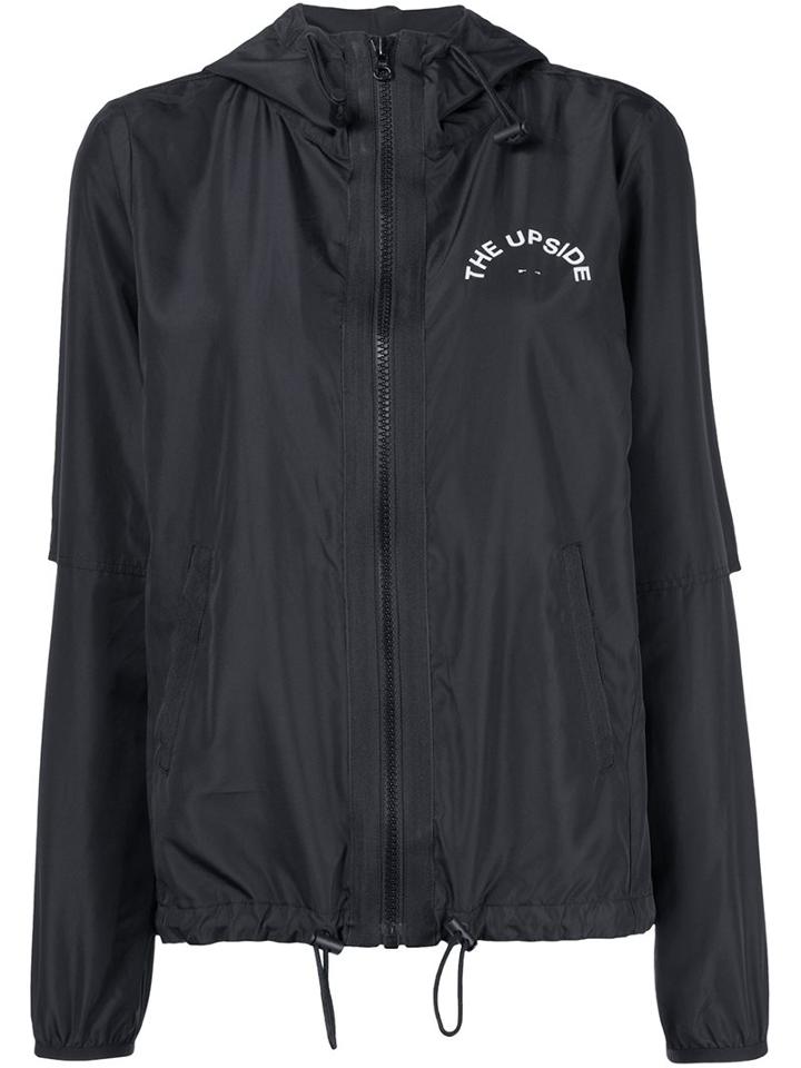 The Upside Logo Print Windbreaker