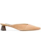 Jacquemus Pointed Slip-on Mules - Nude & Neutrals