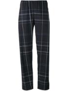 Gloria Coelho Panelled Trousers - Blue