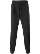 Letasca Buttoned Track Pants, Men's, Size: Xl, Black, Polyamide/polyester