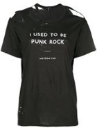 R13 Punk Rock T-shirt - Black