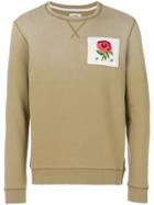 Kent & Curwen Patch Detail Sweatshirt - Green