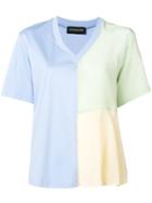Sport Max Code Colour-block T-shirt - Blue