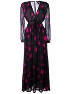 Just Cavalli 'stars' Print V-neck Dress