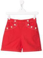 Bonpoint Casual Short Shorts - Red