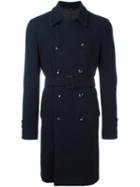 Hevo 'savelletri' Coat, Men's, Size: 46, Blue, Viscose/virgin Wool/polyamide
