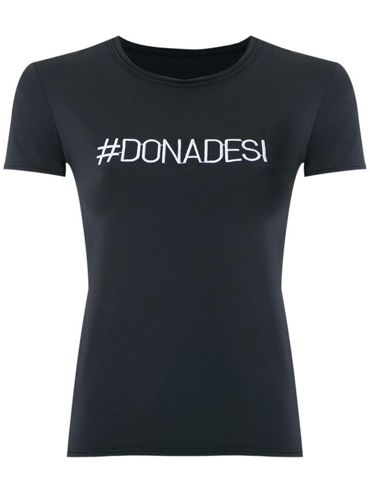Amir Slama Slim Fit T-shirt - Black