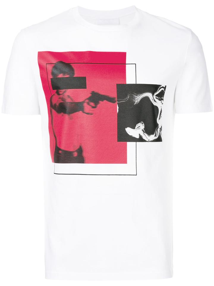 Neil Barrett Taxi Driver De Niro T-shirt - White