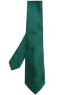 Kiton Classic Pointed Tie - Green