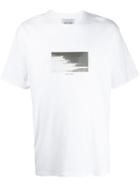 The Silted Company Waves As Drugs Print T-shirt - White