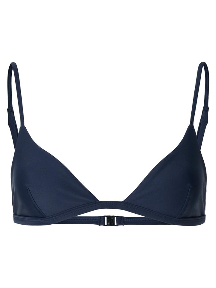 Matteau The Petite Triangle Bikini Top - Blue