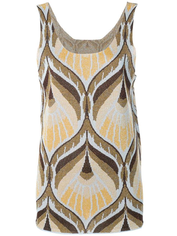Circus Hotel Tapestry Tank - Gold