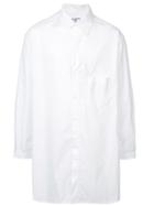 Yohji Yamamoto Mid-length Shirt - White