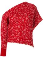 Lost & Found Ria Dunn One Shoulder Jumper - Red