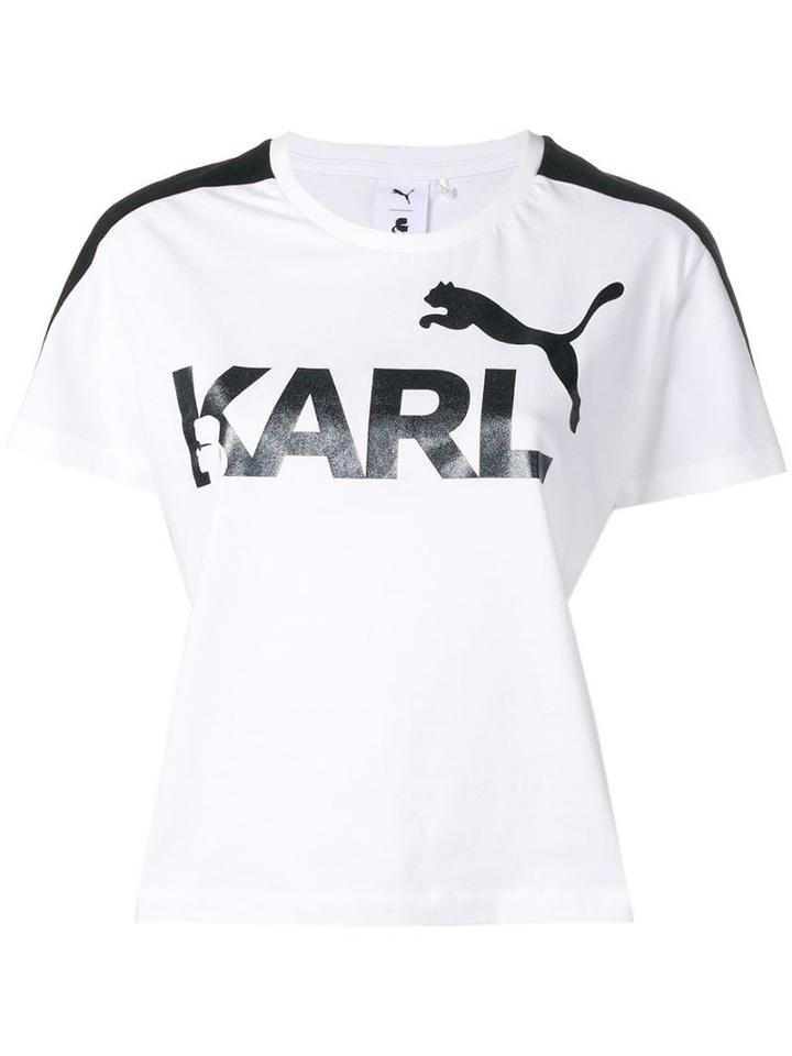 Puma Karl Lagerfeld X Puma T-shirt - White