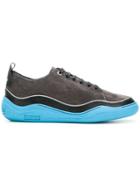 Lanvin Wave Detail Sneakers - Grey